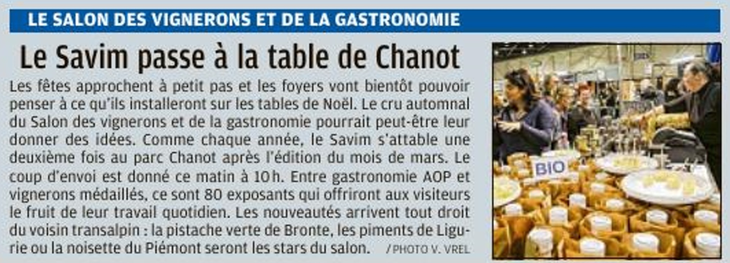 Marseille : la Savim passe à la table de Chanot